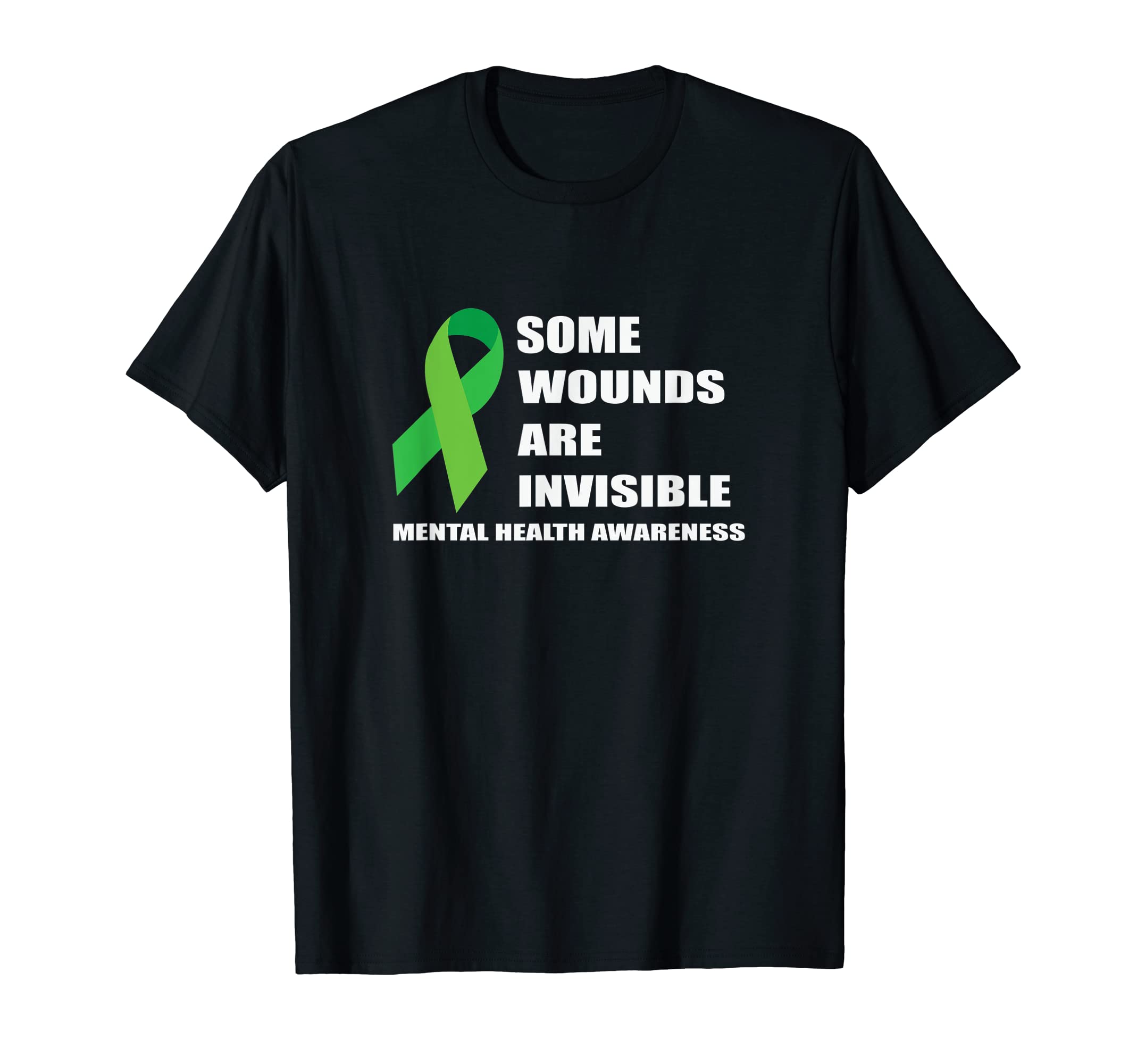 Some Wound Are Invisible Mental Health T-Shirt - Unique Graphic Unisex - T-Shirt, Sweatshirt, Hoodie