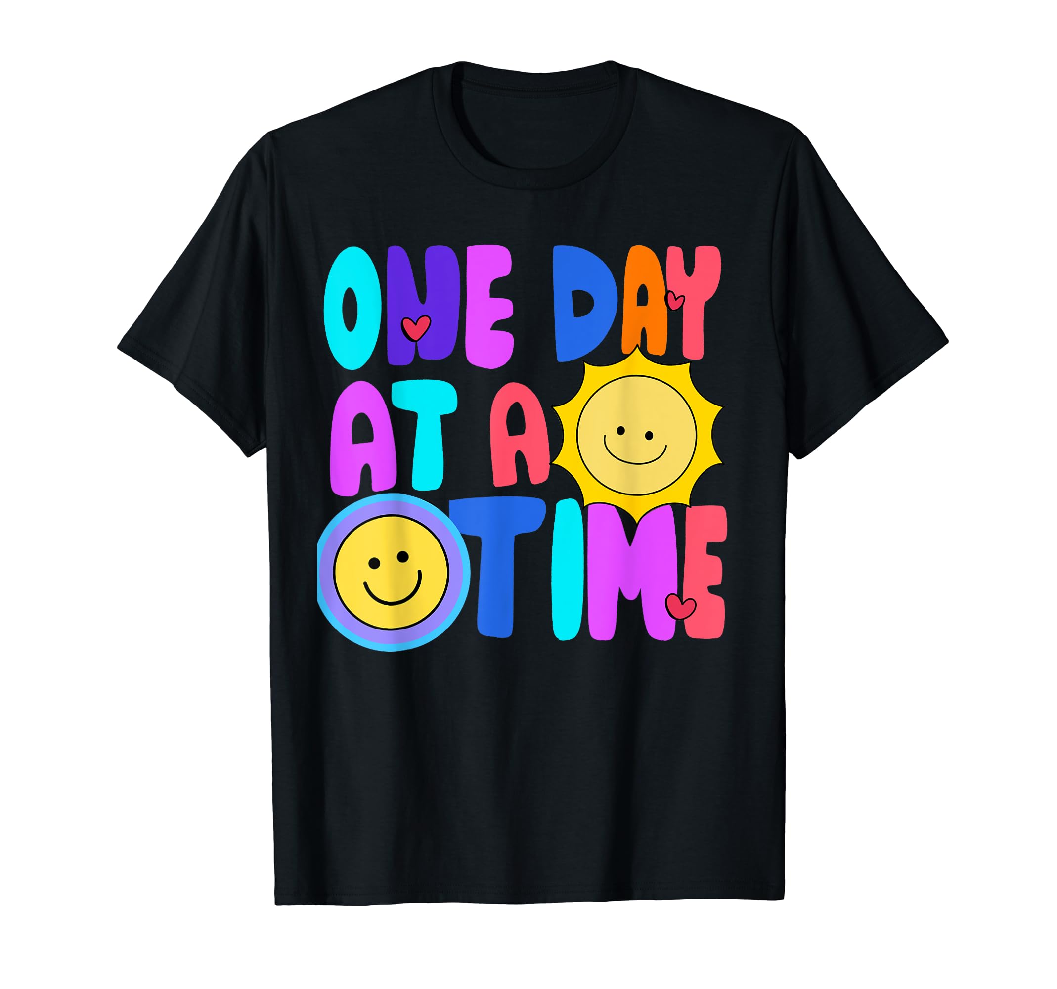 Positive Affirm Colorful Aesthetic Mental T-Shirt - Trendy Graphic Unisex - T-Shirt, Sweatshirt, Hoodie