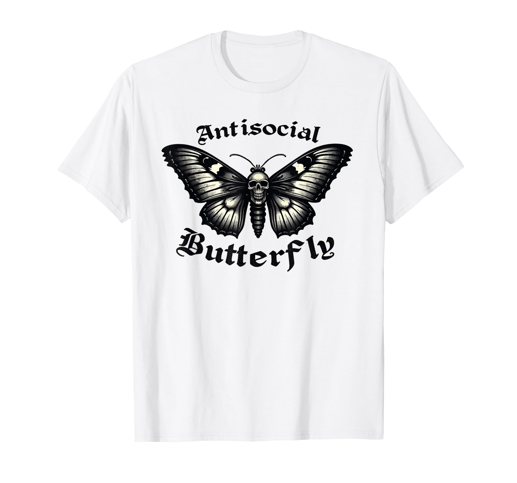 Funny Anti Social Butterfly T-Shirt - Casual Everyday Wear Unisex - T-Shirt, Sweatshirt, Hoodie