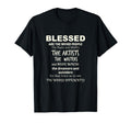 Blessed Are Weird People Artists T-Shirt - Trendy Graphic for Adults - T-Shirt, Sweatshirt, Hoodie