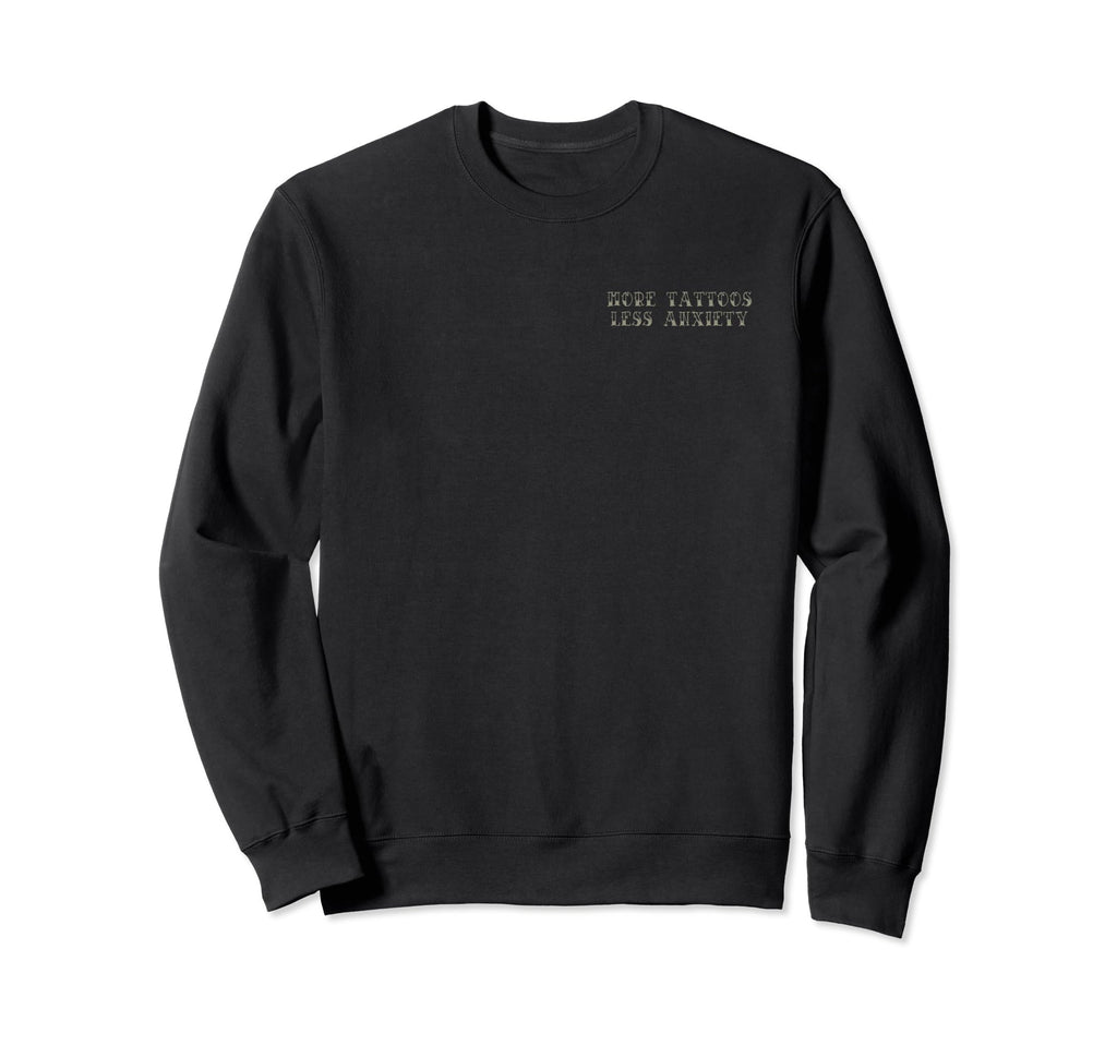 Sublimation Tattooed Mama Sweatshirt - Casual Everyday Wear for Adults - T-Shirt, Sweatshirt, Hoodie