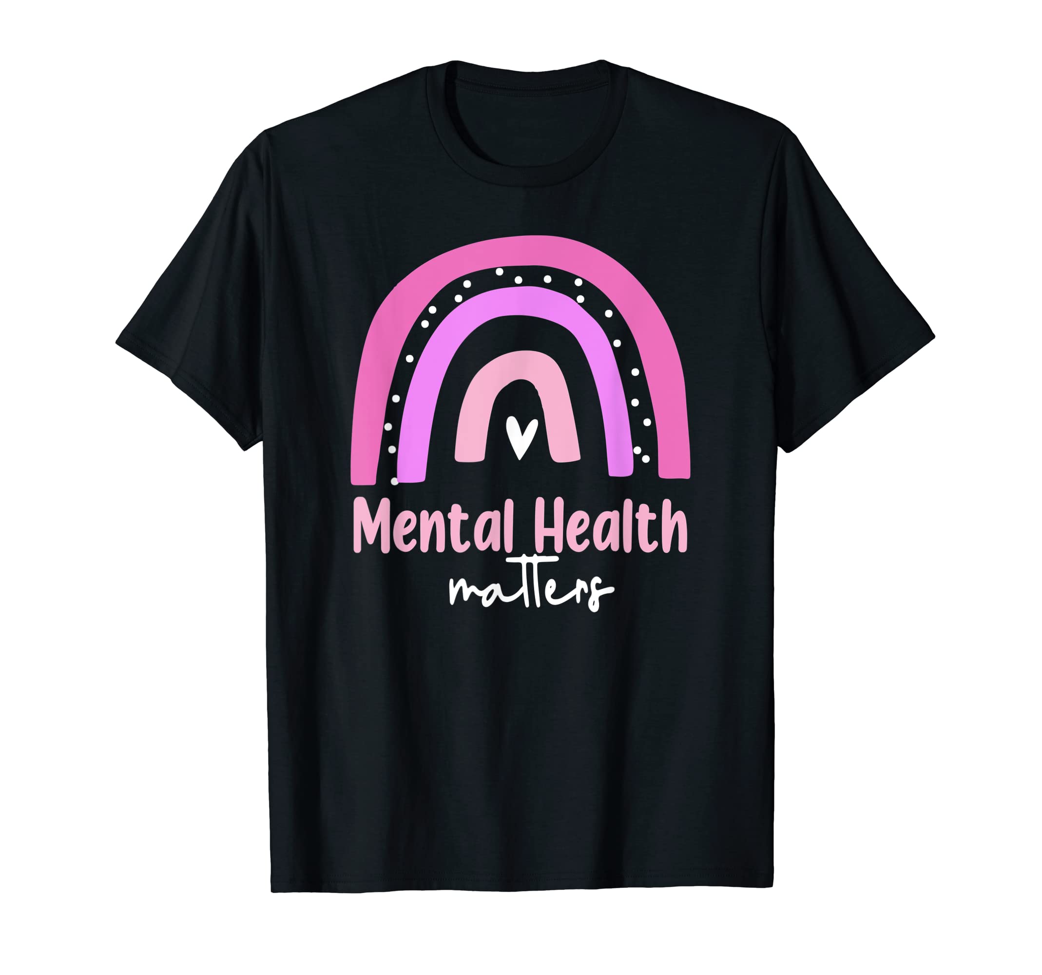 End Stigma Mental Health Matters Mental T-Shirt - Custom Art Print Unisex - T-Shirt, Sweatshirt, Hoodie