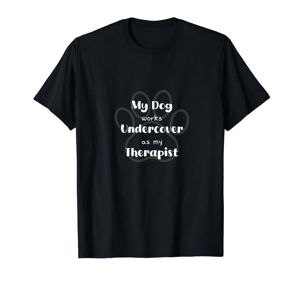 Funny Dog Lover My Dog Works T-Shirt - Novelty Apparel for Adults - T-Shirt, Sweatshirt, Hoodie
