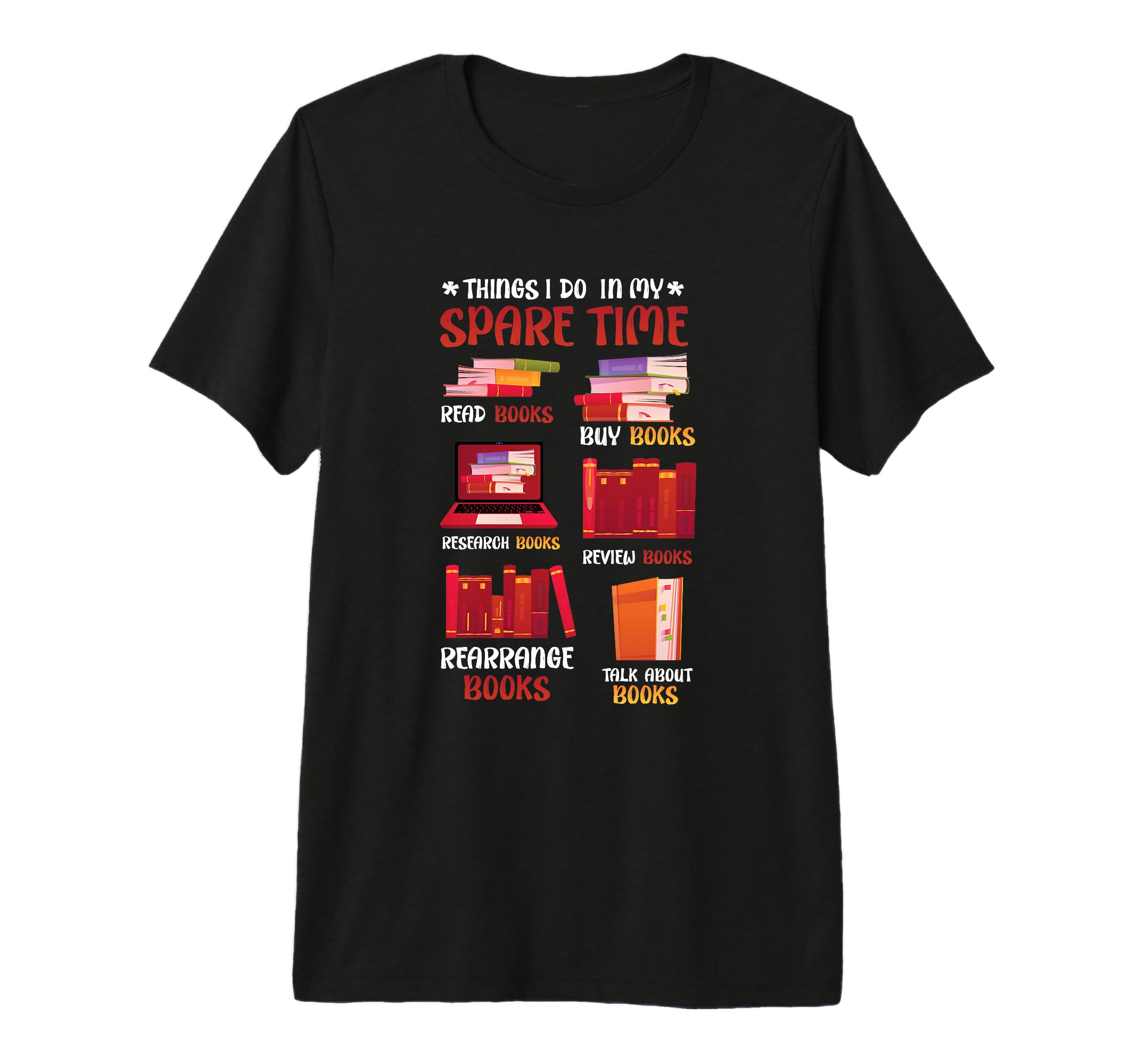 Book Lover Bookworm Librarian Book T-Shirt - Unique Graphic for Adults - T-Shirt, Sweatshirt, Hoodie