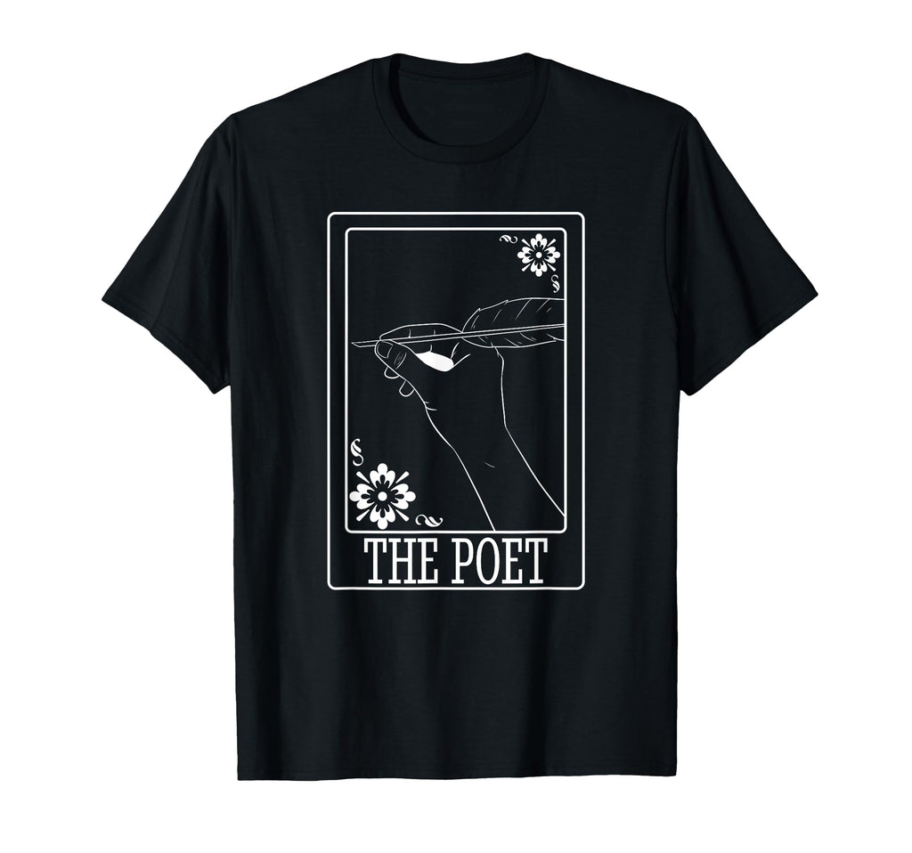 Poet Poetry Slam Love Poems Literature T-Shirt - Minimalist Print Unisex - T-Shirt, Sweatshirt, Hoodie