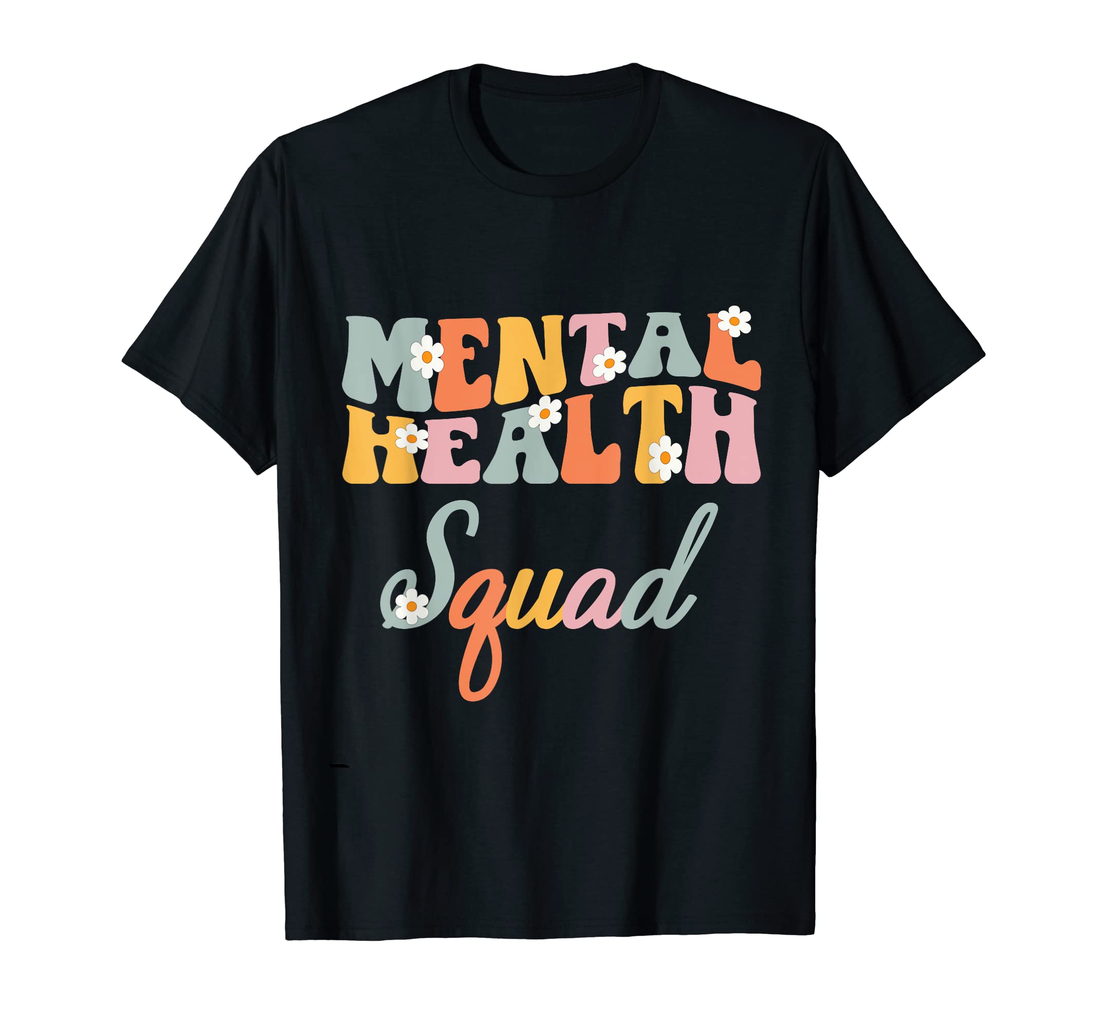 Mental Health Squad Brain Illness T-Shirt - Fun Novelty Design Unisex - T-Shirt, Sweatshirt, Hoodie