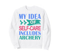 Funny Archer Hunting My Self Sweatshirt - Fun Novelty Design for Adults - T-Shirt, Sweatshirt, Hoodie