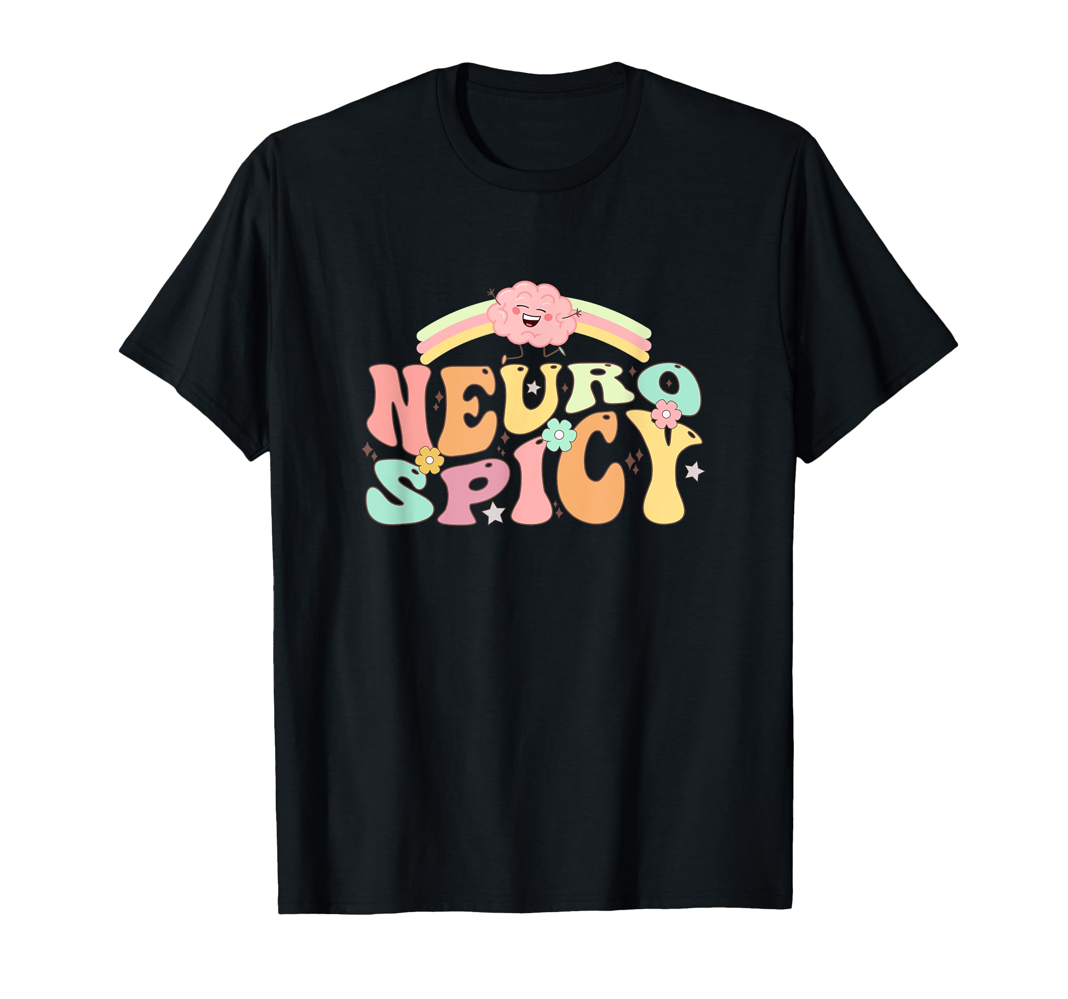 Neurospicy Mental Health Mental T-Shirt - Custom Art Print for Adults - T-Shirt, Sweatshirt, Hoodie