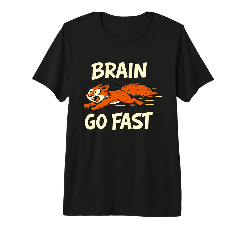 Funny Squirrel Chaotic Energy T-Shirt - Custom Art Print Unisex - T-Shirt, Sweatshirt, Hoodie