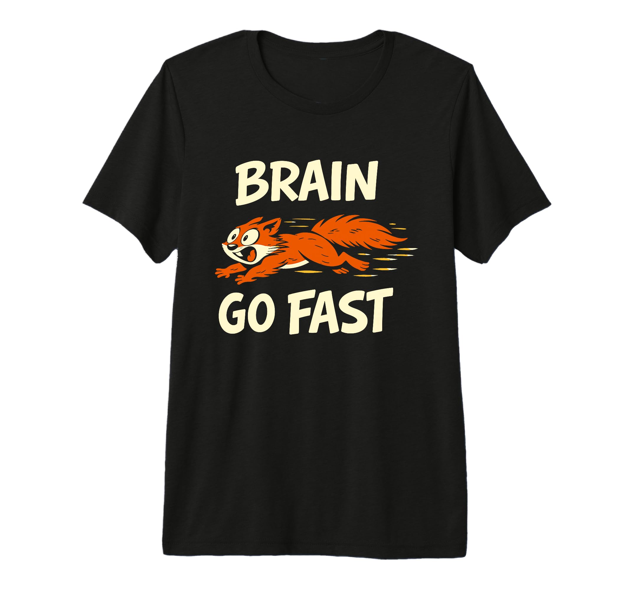 Funny Squirrel Chaotic Energy T-Shirt - Custom Art Print Unisex - T-Shirt, Sweatshirt, Hoodie