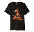 Meditation Horse Yoga Pose T-Shirt - Casual Everyday Wear for Adults - T-Shirt, Sweatshirt, Hoodie