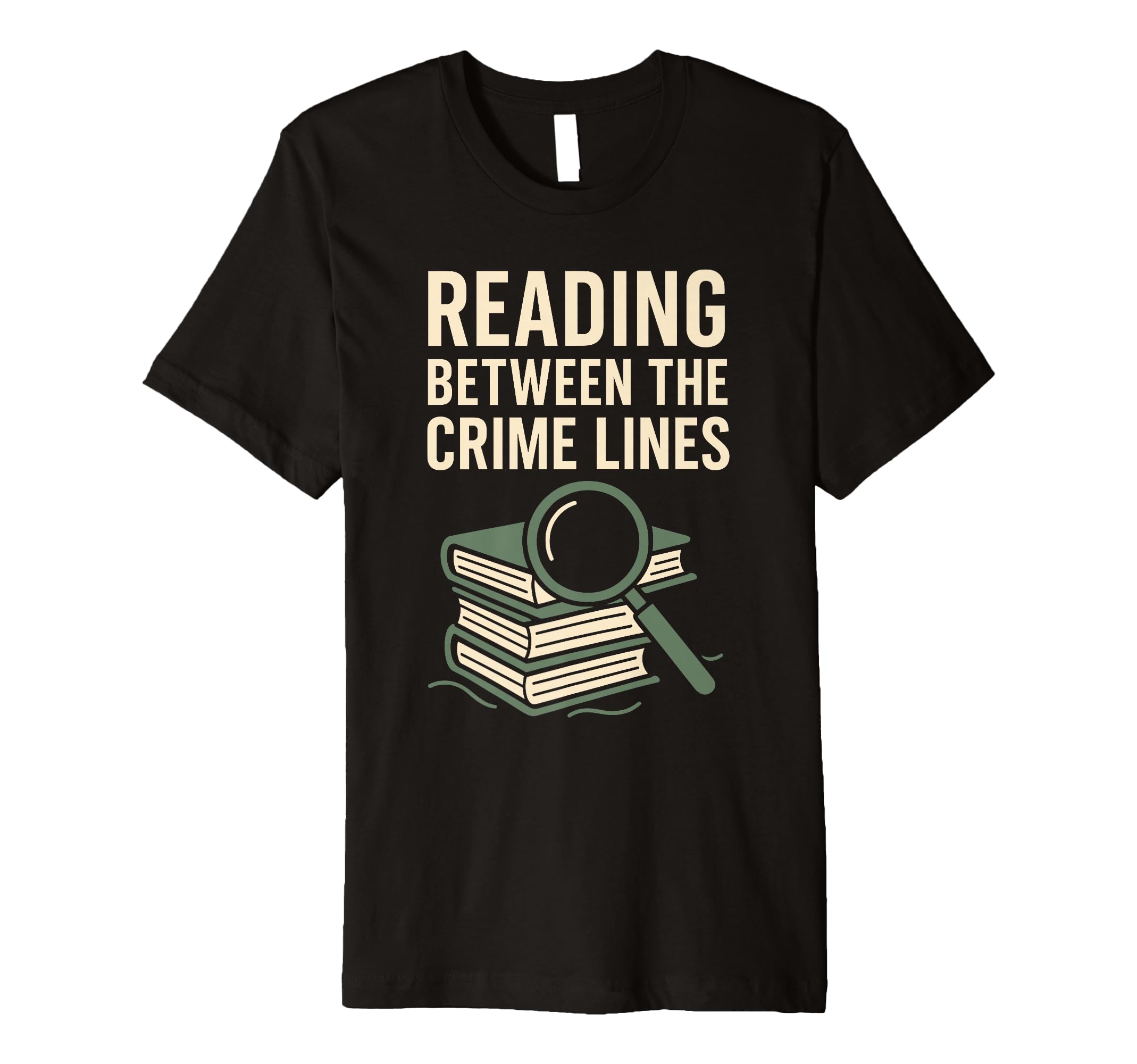 Cozy Crime Club Mystery Reader T-Shirt - Custom Art Print Men Women - T-Shirt, Sweatshirt, Hoodie
