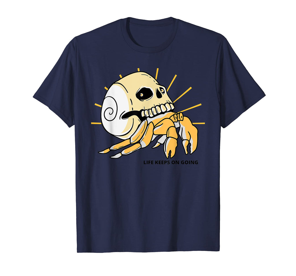 Life Keeps Going Skull T-Shirt - Novelty Apparel Men Women - T-Shirt, Sweatshirt, Hoodie