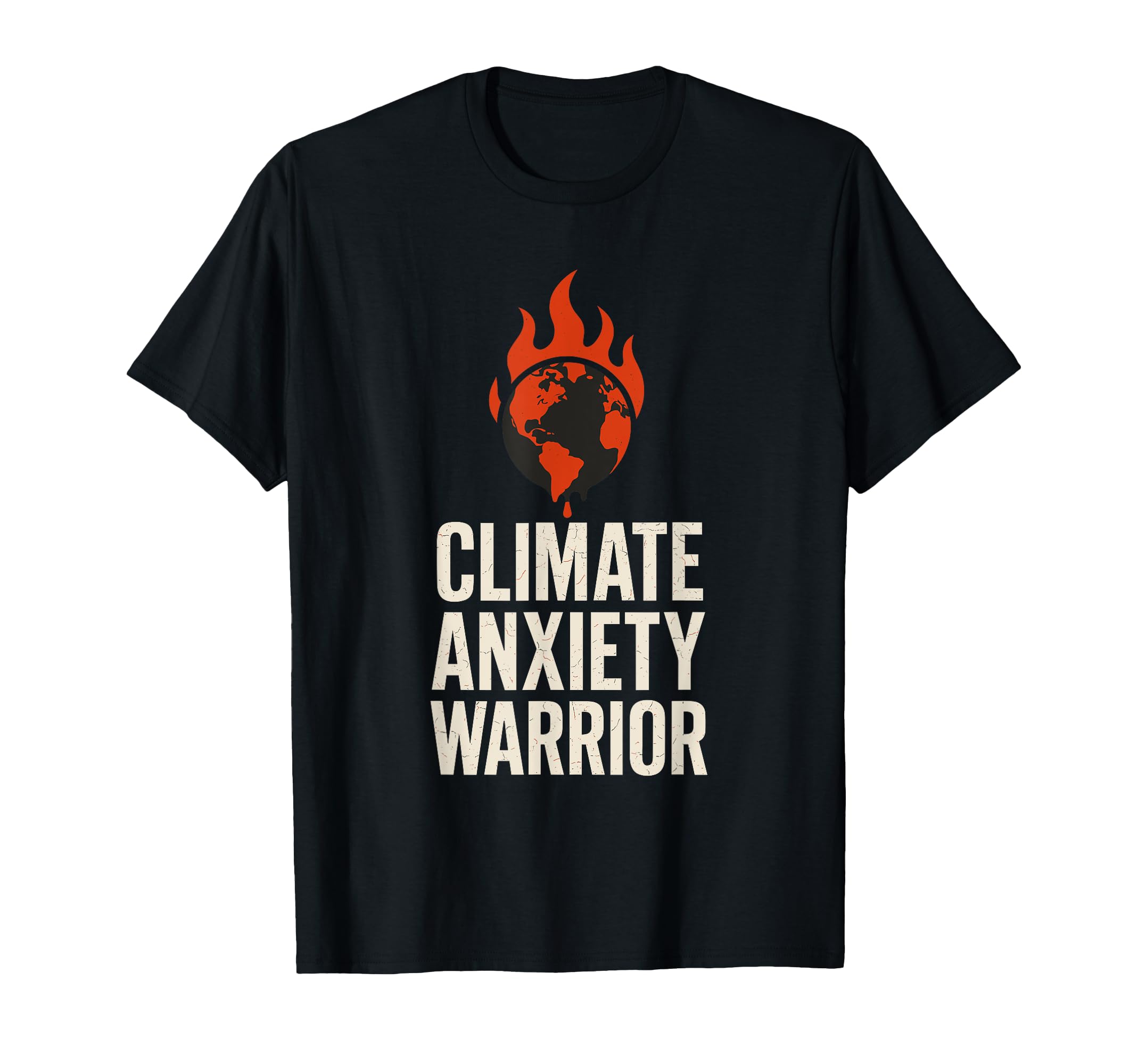 Climate Change Anxiety Gen Z Eco T-Shirt - Minimalist Print for Adults - T-Shirt, Sweatshirt, Hoodie