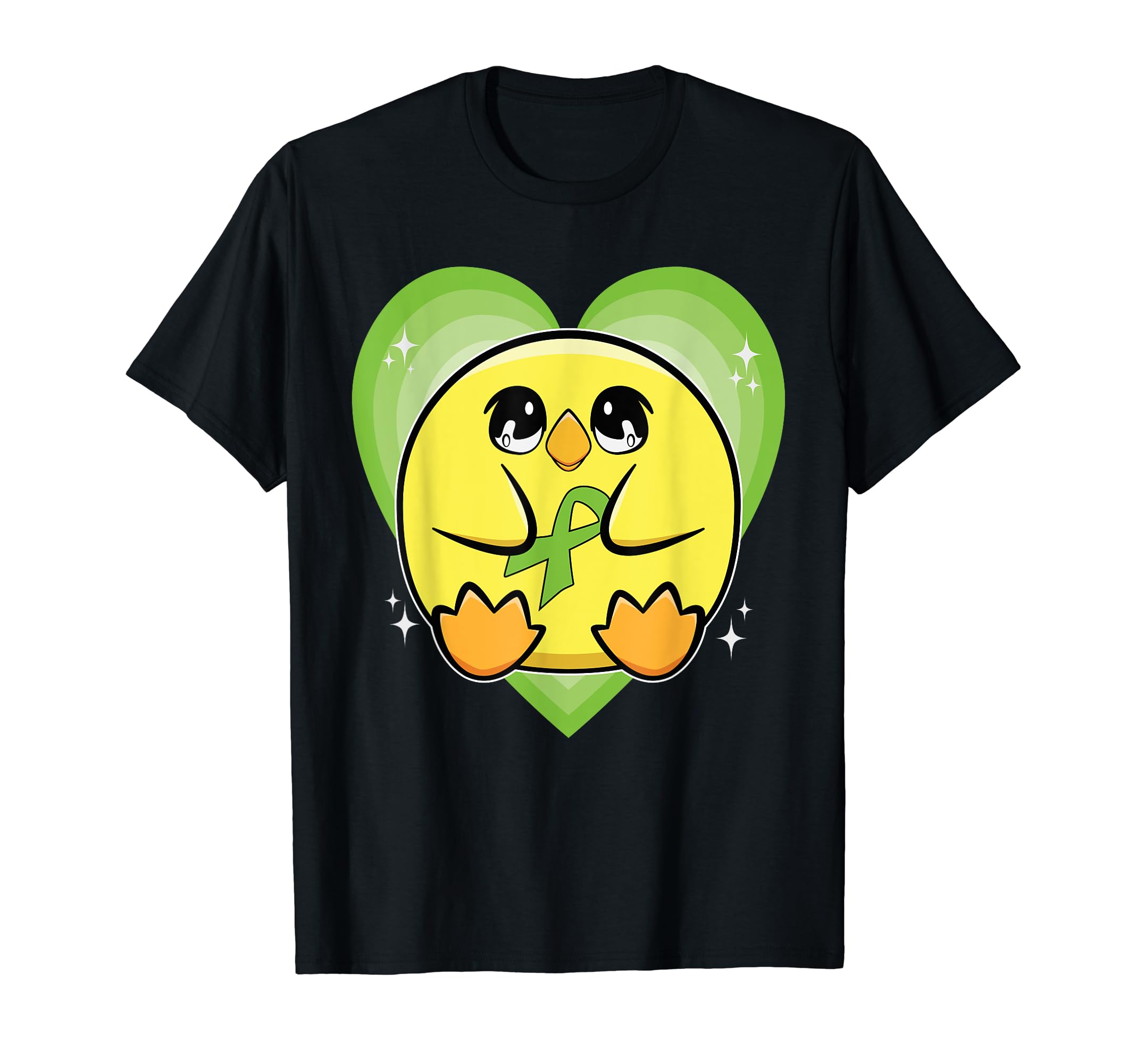 Chicken Ribbon Mental Health Awareness T-Shirt - Unique Graphic for Adults - T-Shirt, Sweatshirt, Hoodie