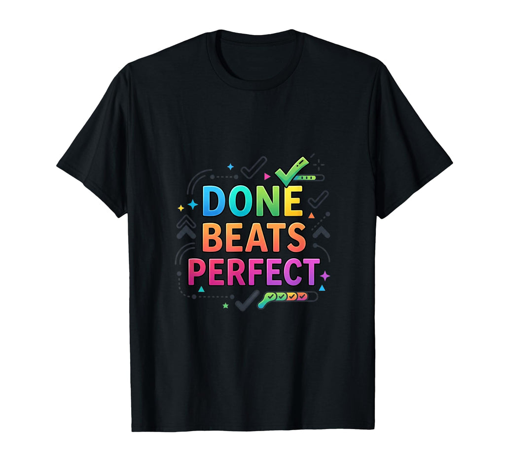 Progress Over Perfection Success T-Shirt - Streetwear Style for Adults - T-Shirt, Sweatshirt, Hoodie