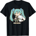 Cute Anime Manga Girl Miku Singer Singing Music Lover Kawaii T-Shirt Unisex T-shirt, Sweatshirt, Hoodie, Long Sleeve Tee - T-Shirt, Sweatshirt, Hoodie
