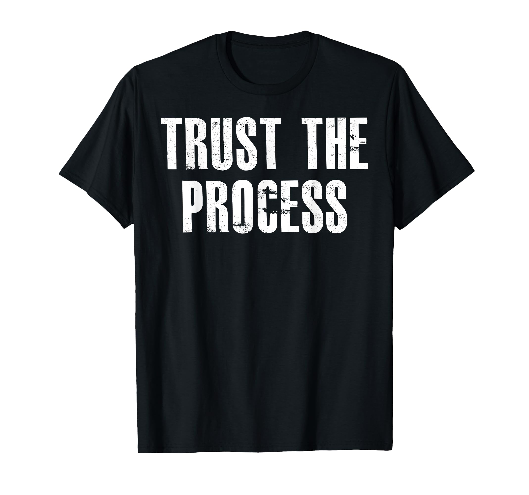 Gym Trust Process Workout Motivational Hoodie - Custom Art Print for Adults - T-Shirt, Sweatshirt, Hoodie
