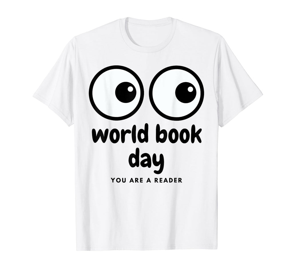 World Book Day Eye Reader T-Shirt - Fun Novelty Design Unisex - T-Shirt, Sweatshirt, Hoodie