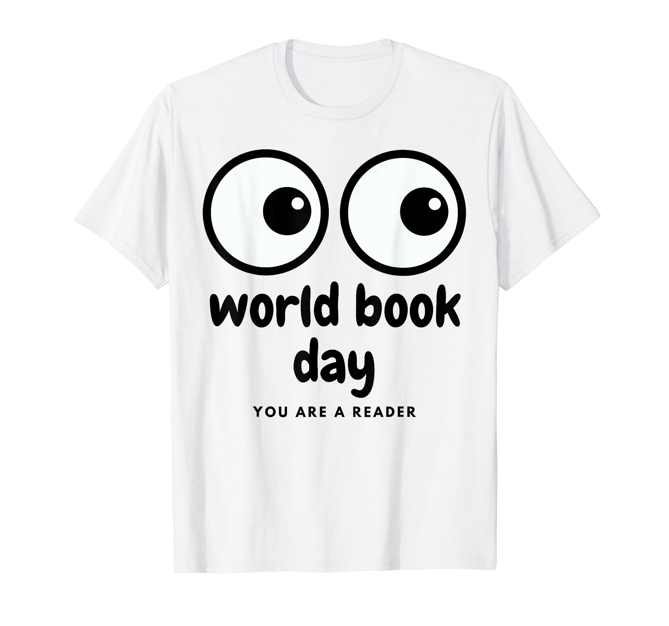 World Book Day Eye Reader T-Shirt - Fun Novelty Design Unisex - T-Shirt, Sweatshirt, Hoodie