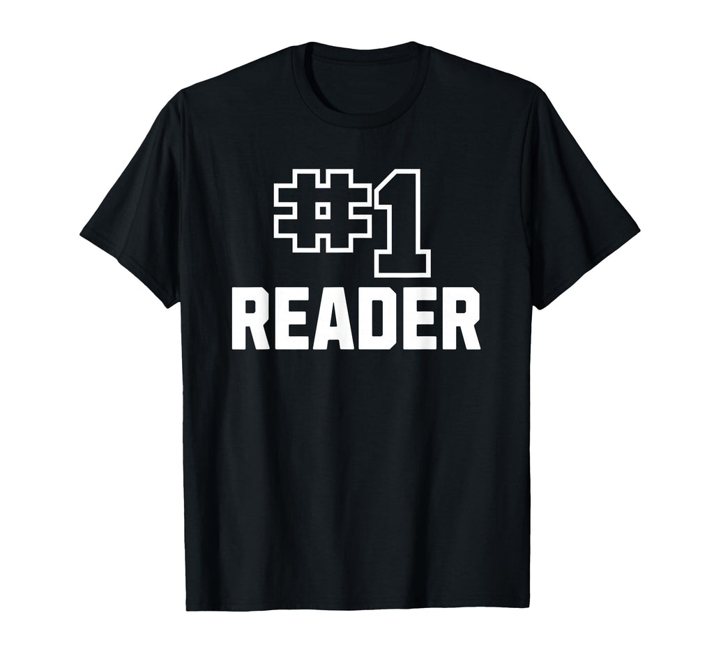 Number One Reader Book Lover T-Shirt - Unique Graphic for Adults - T-Shirt, Sweatshirt, Hoodie