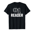Number One Reader Book Lover T-Shirt - Unique Graphic for Adults - T-Shirt, Sweatshirt, Hoodie