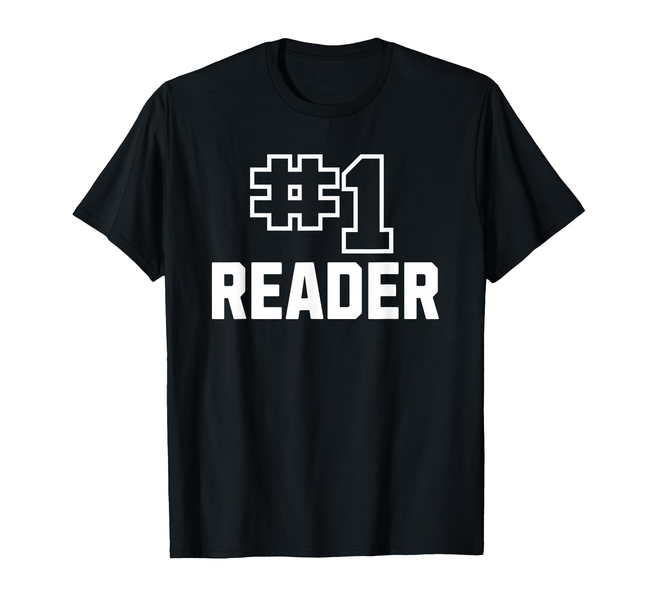 Number One Reader Book Lover T-Shirt - Unique Graphic for Adults - T-Shirt, Sweatshirt, Hoodie
