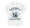 Escape Social Club Island Luxe Introvert T-Shirt - Unique Graphic Unisex - T-Shirt, Sweatshirt, Hoodie