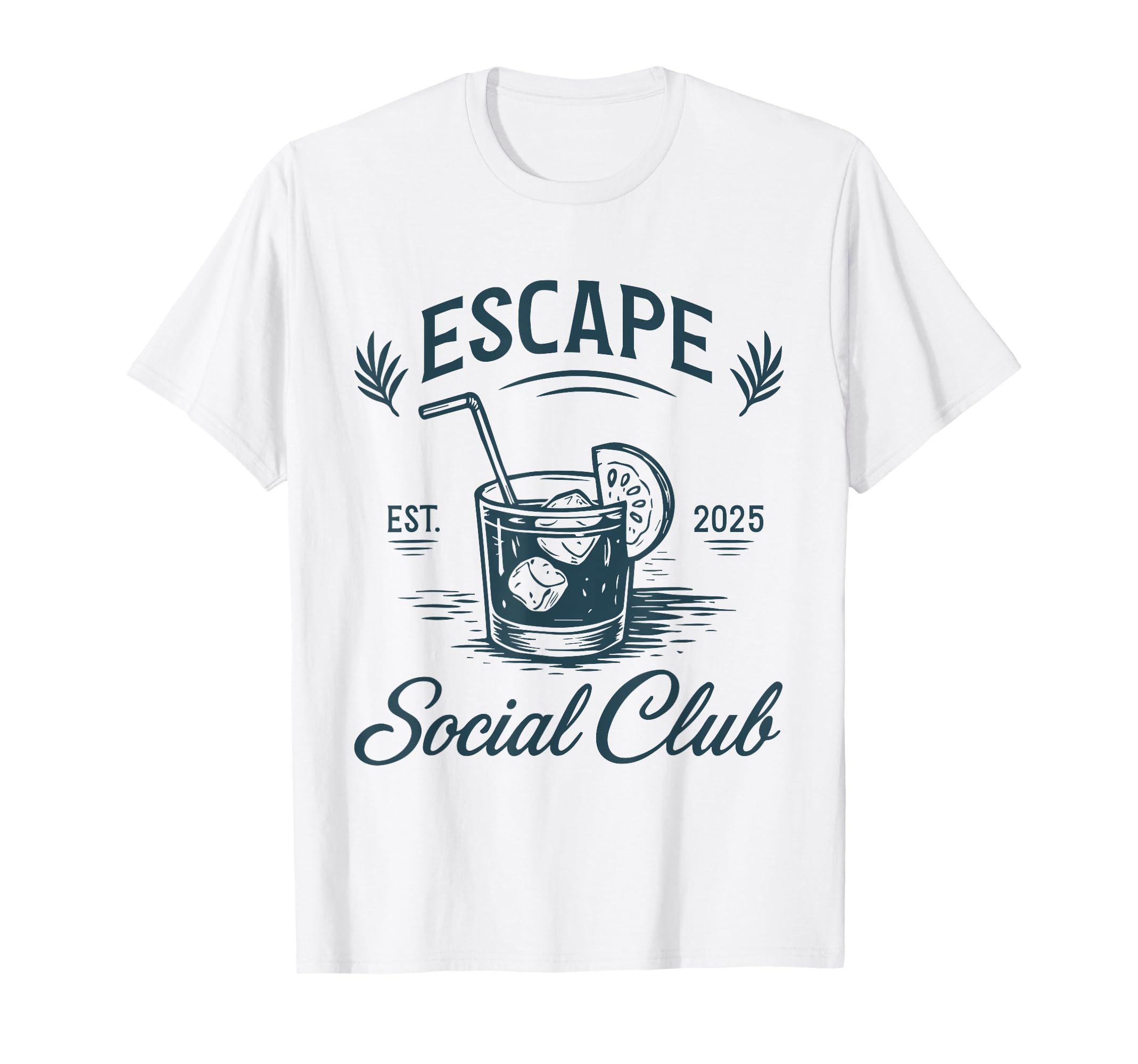 Escape Social Club Island Luxe Introvert T-Shirt - Unique Graphic Unisex - T-Shirt, Sweatshirt, Hoodie