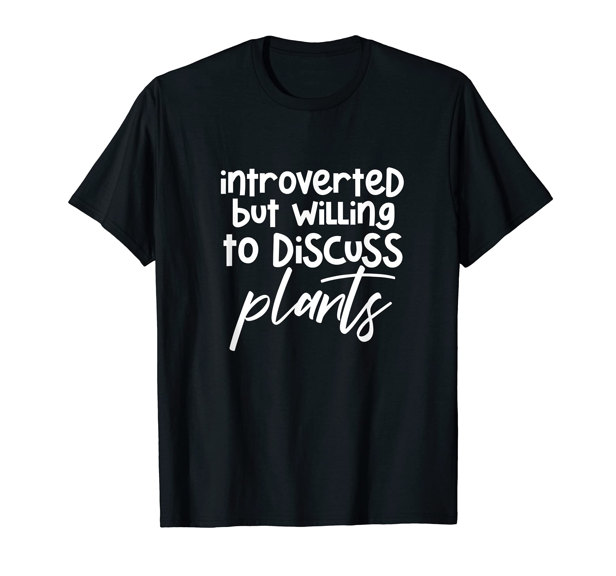 Introverted But Willing To Discuss T-Shirt - Novelty Apparel Men Women - T-Shirt, Sweatshirt, Hoodie
