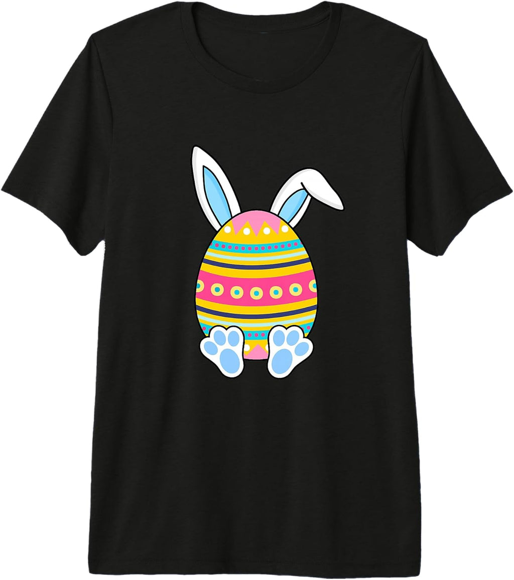 Funny easter eggs with bunny ears happy easter day Unisex T-shirt, Sweatshirt, Hoodie, Long Sleeve Tee - T-Shirt, Sweatshirt, Hoodie