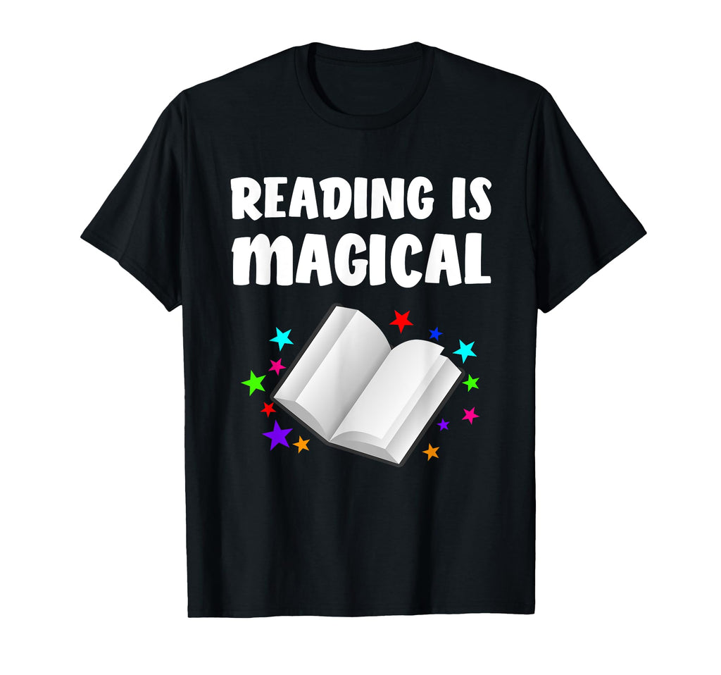 Reading Is Magical I Love To Read Book T-Shirt - Unique Graphic for Adults - T-Shirt, Sweatshirt, Hoodie
