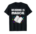 Reading Is Magical I Love To Read Book T-Shirt - Unique Graphic for Adults - T-Shirt, Sweatshirt, Hoodie