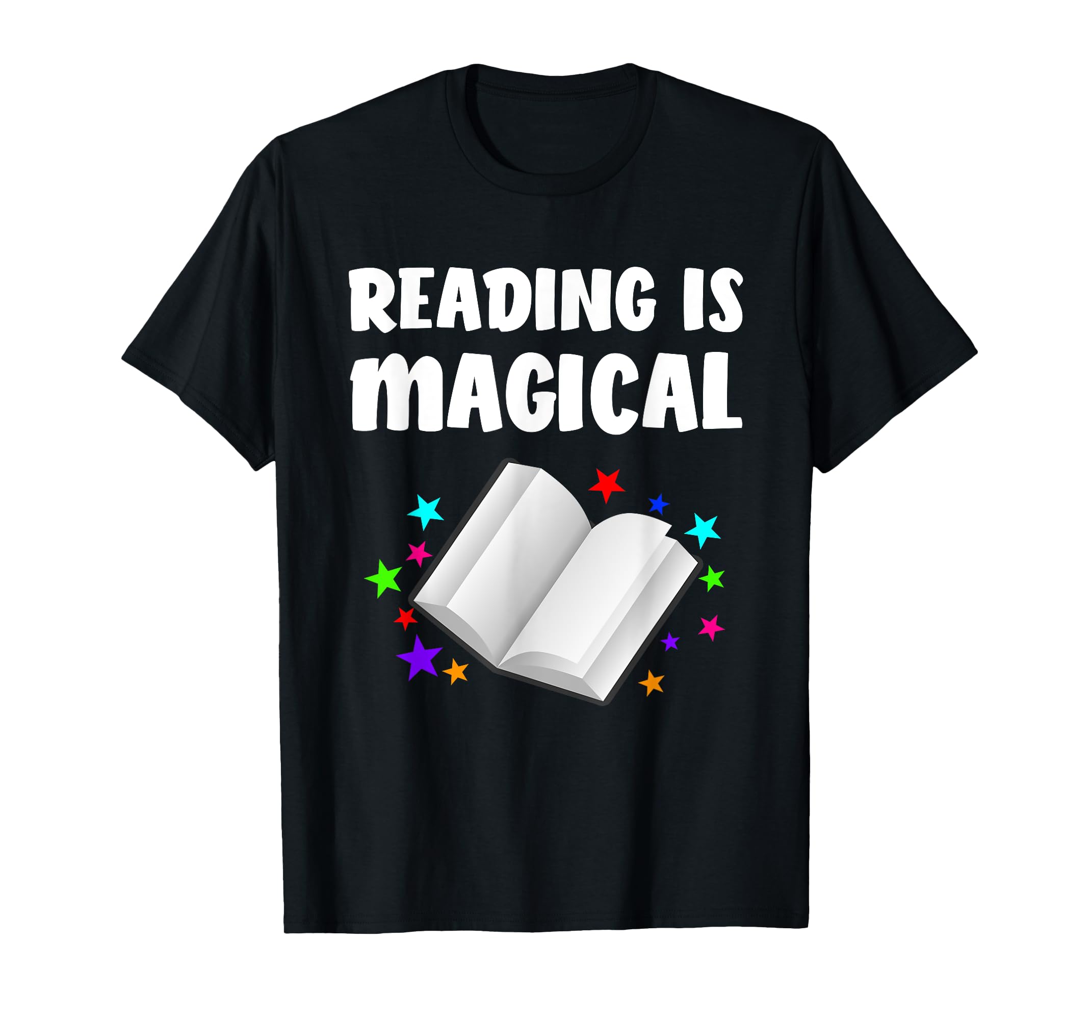 Reading Is Magical I Love To Read Book T-Shirt - Unique Graphic for Adults - T-Shirt, Sweatshirt, Hoodie