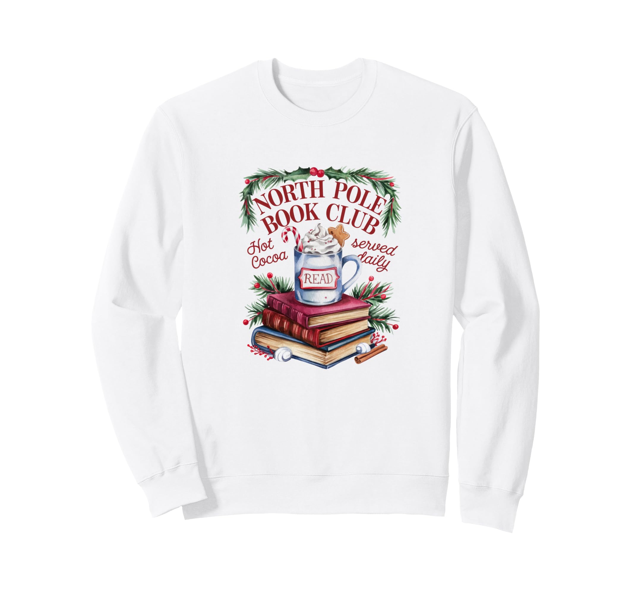 That Says North Pole Book Club Sweatshirt - Custom Art Print for Adults - T-Shirt, Sweatshirt, Hoodie
