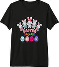 Happy Easter Bunny Easter Squad 2026 Family Vibes Unisex T-shirt, Sweatshirt, Hoodie, Long Sleeve Tee - T-Shirt, Sweatshirt, Hoodie