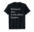 Banned Books Week Literacy Librarian Book T-Shirt - Trendy Graphic Unisex - T-Shirt, Sweatshirt, Hoodie