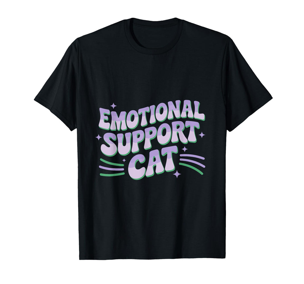 Emotional Support Cat Do Not Pet T-Shirt - Aesthetic Graphic Men Women - T-Shirt, Sweatshirt, Hoodie