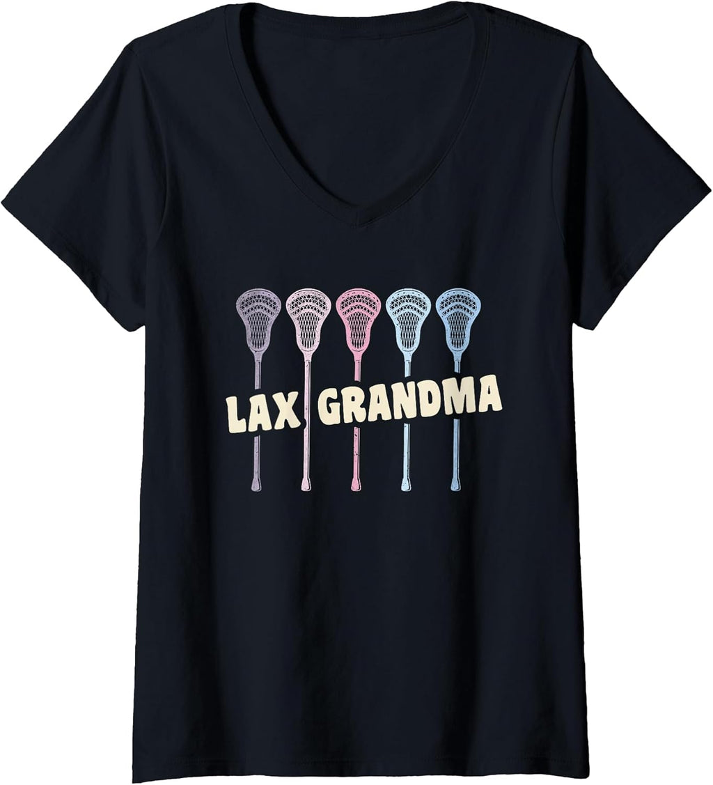 Lacrosse Grandma Merch Women Sports Family Mimi Unisex T-shirt, Sweatshirt, Hoodie, Long Sleeve Tee - T-Shirt, Sweatshirt, Hoodie
