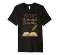 Black And Booked Afro Literary T-Shirt - Fun Novelty Design for Adults - T-Shirt, Sweatshirt, Hoodie