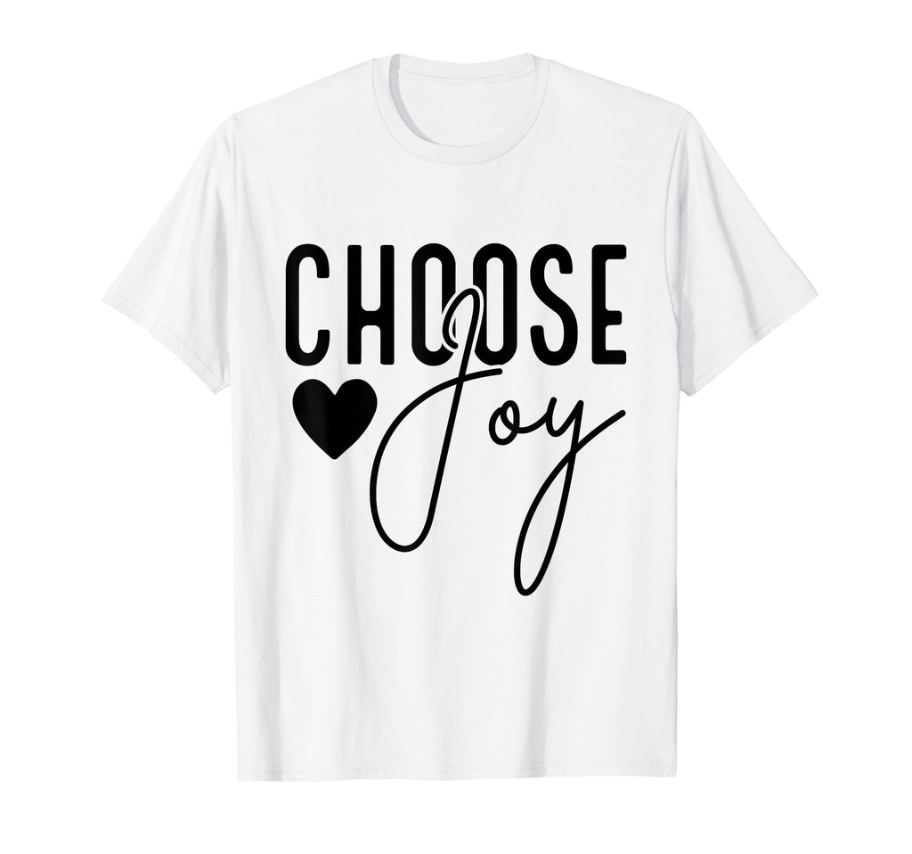 Inspirational Choose Joy Heart T-Shirt - Unique Graphic for Adults - T-Shirt, Sweatshirt, Hoodie