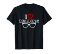 I Love Reading Books Literature T-Shirt - Minimalist Print Men Women - T-Shirt, Sweatshirt, Hoodie