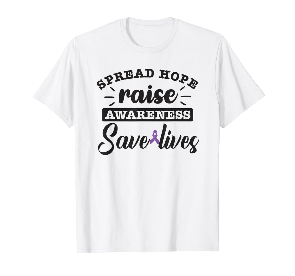 Spread Hope Raise Awareness Save T-Shirt - Streetwear Style for Adults - T-Shirt, Sweatshirt, Hoodie