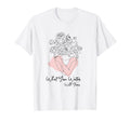 What You Water Will Grow Floral Brain T-Shirt - Novelty Apparel for Adults - T-Shirt, Sweatshirt, Hoodie