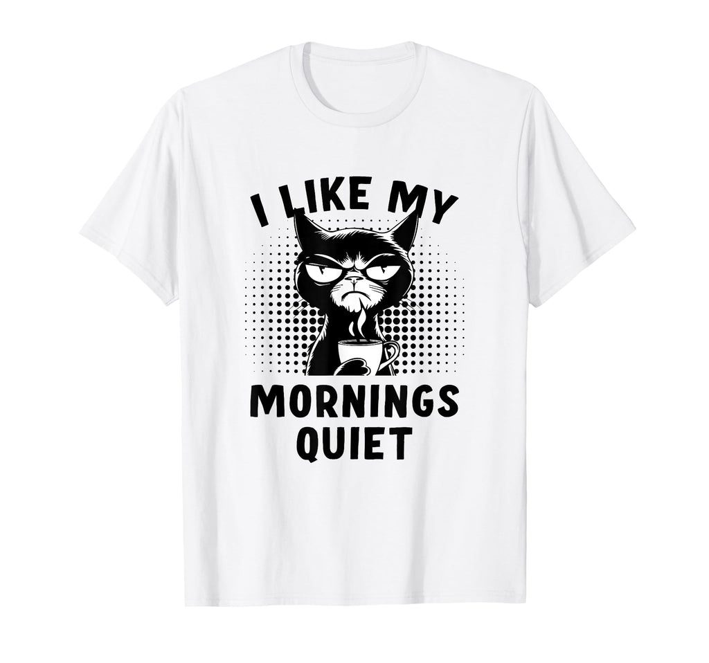 Coffee And Cat Naps Keep Me Going T-Shirt - Custom Art Print Men Women - T-Shirt, Sweatshirt, Hoodie