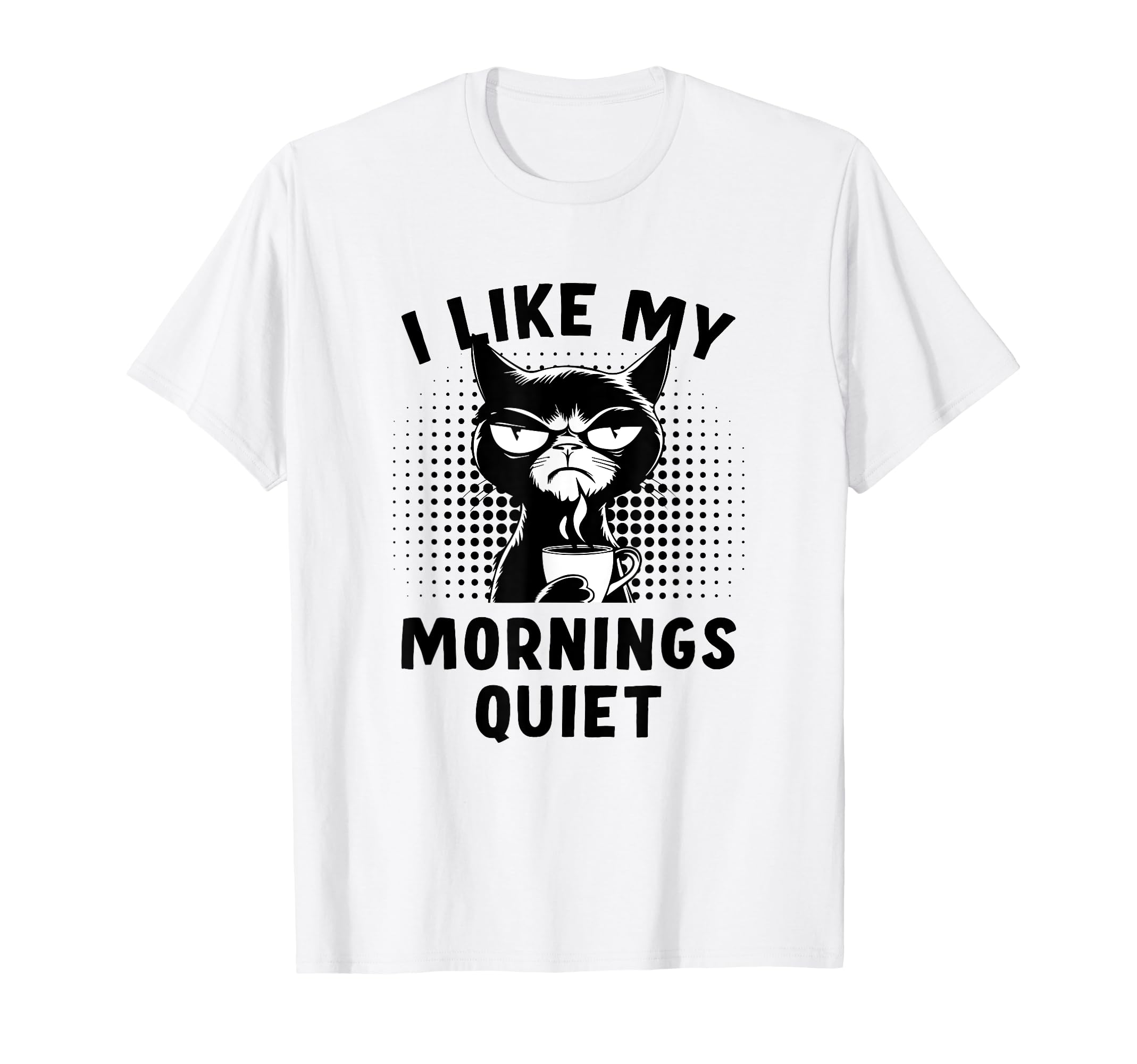 Coffee And Cat Naps Keep Me Going T-Shirt - Custom Art Print Men Women - T-Shirt, Sweatshirt, Hoodie