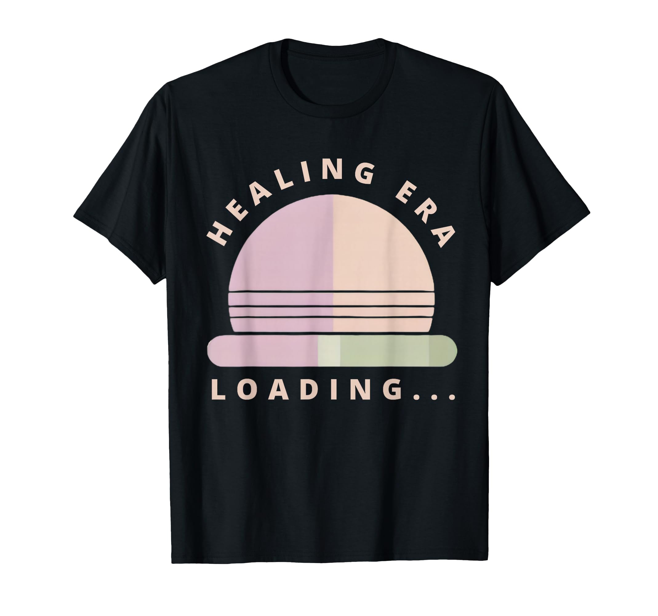 Healing Era Loading 70S Positive Vibes T-Shirt - Streetwear Style Men Women - T-Shirt, Sweatshirt, Hoodie
