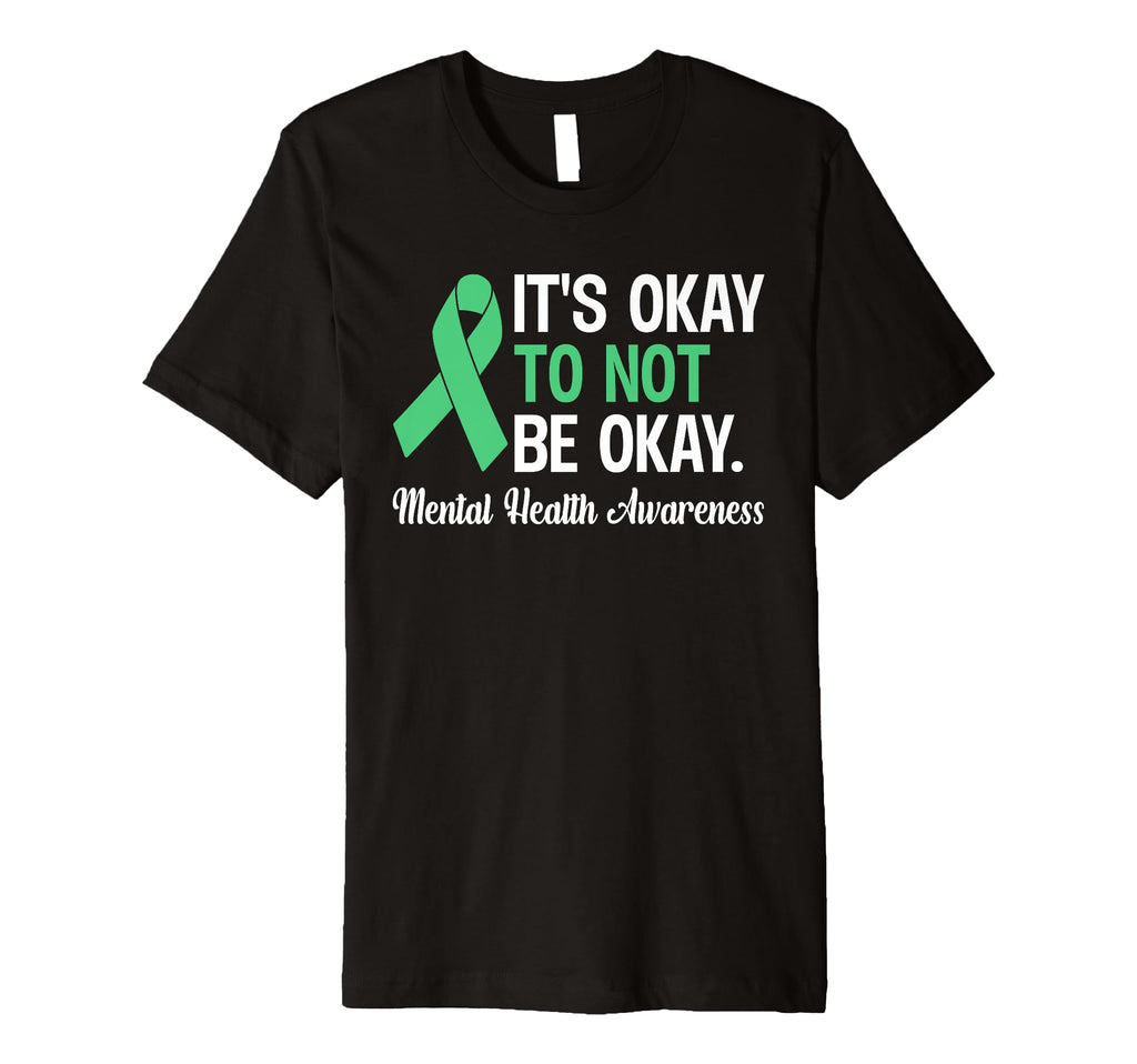 Its Okay To Not Be Okay Mental T-Shirt - Aesthetic Graphic for Adults - T-Shirt, Sweatshirt, Hoodie