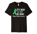 Its Okay To Not Be Okay Mental T-Shirt - Aesthetic Graphic for Adults - T-Shirt, Sweatshirt, Hoodie