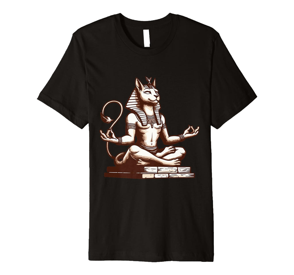 Meditation Sphynx Yoga Pose T-Shirt - Aesthetic Graphic for Adults - T-Shirt, Sweatshirt, Hoodie